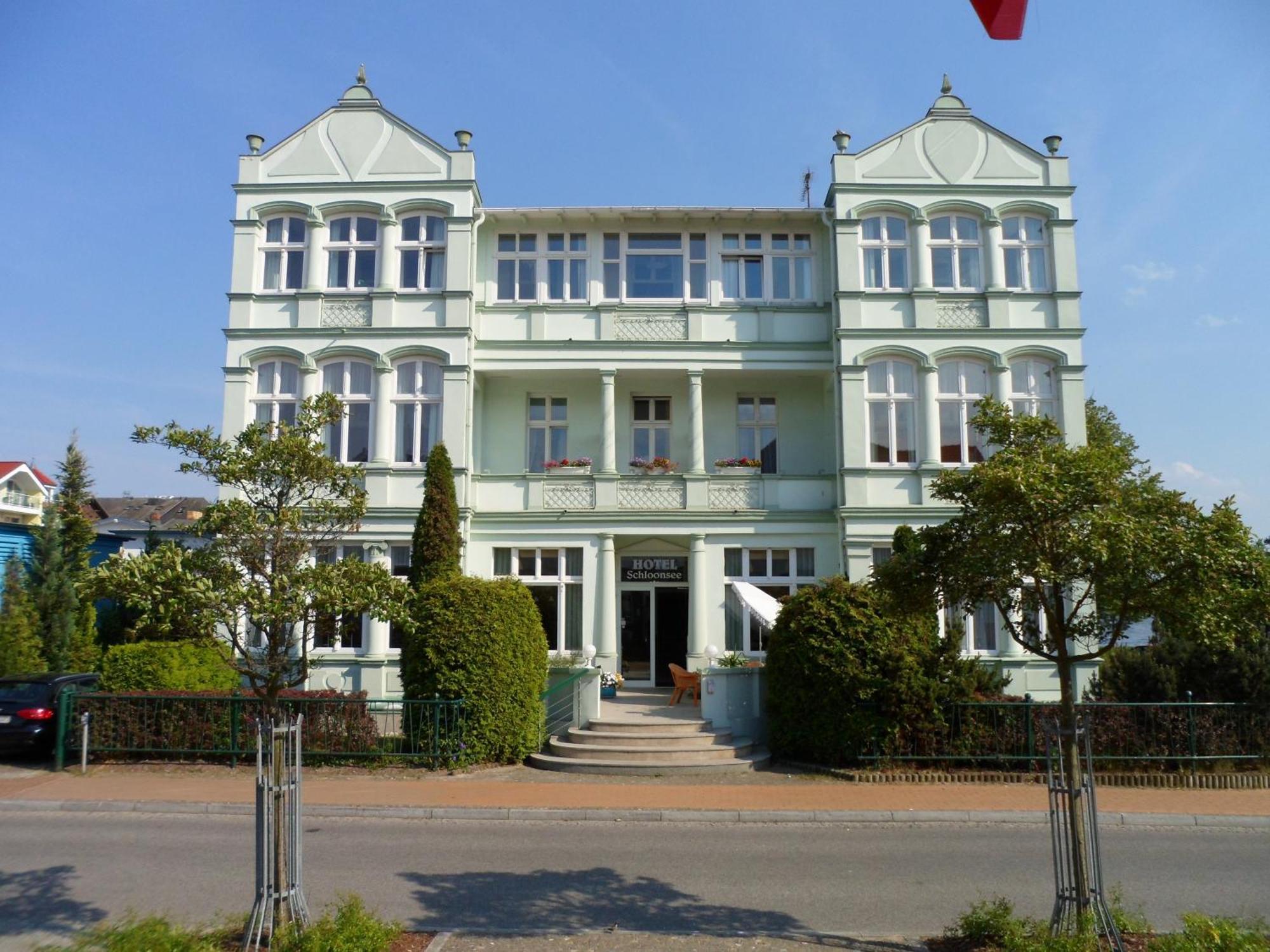 Hotel Schloonsee Garni Seebad Bansin Экстерьер фото
