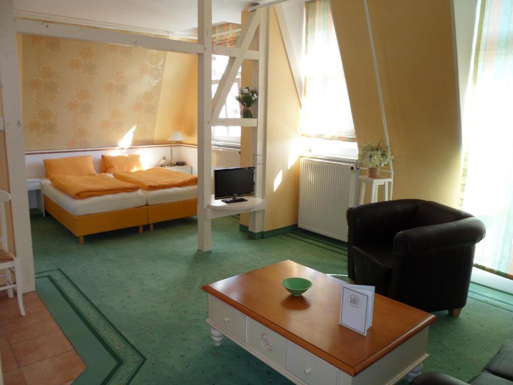 Hotel Schloonsee Garni Seebad Bansin Номер фото